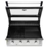 Beefeater 1600S 4 égős beépíthető barbecue - rozsdamentes acél (BBG1640SAE)